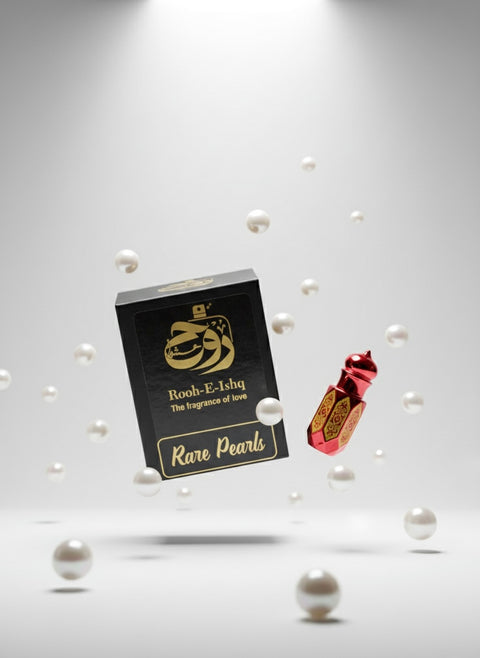 Rare Pearls Ittar by Rooh e Ishq | Soft Floral Musk Concentrated Attar for Women