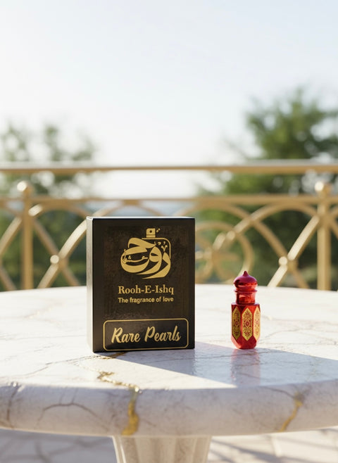 Rare Pearls Ittar by Rooh e Ishq | Soft Floral Musk Concentrated Attar for Women